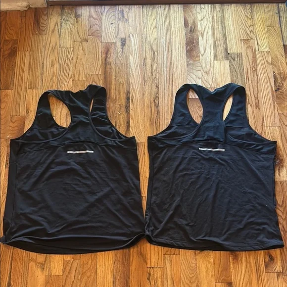 Adidas running Women's Black 2-pack bundle Tank Tops - Picture 6 of 8